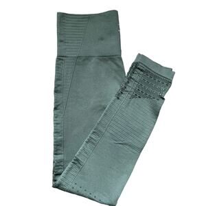GYMSHARK HUNTER GREEN ENERGY SEAMLESS LEGGINGS-LIKE NEW